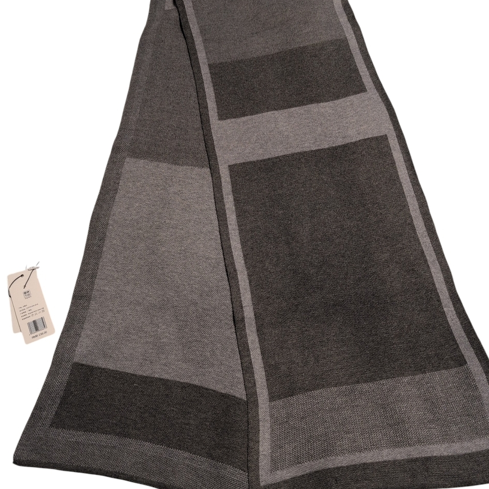 Nwt Shades Of Gray Men's Geometric Scarf